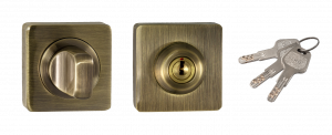 Завёртка с ключом РЕНЦ 02 дверной фурнитуры для межкомнатных дверей оптом и в розницу с доставкой по всей России
